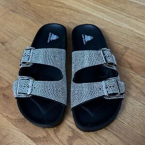 Black sandals